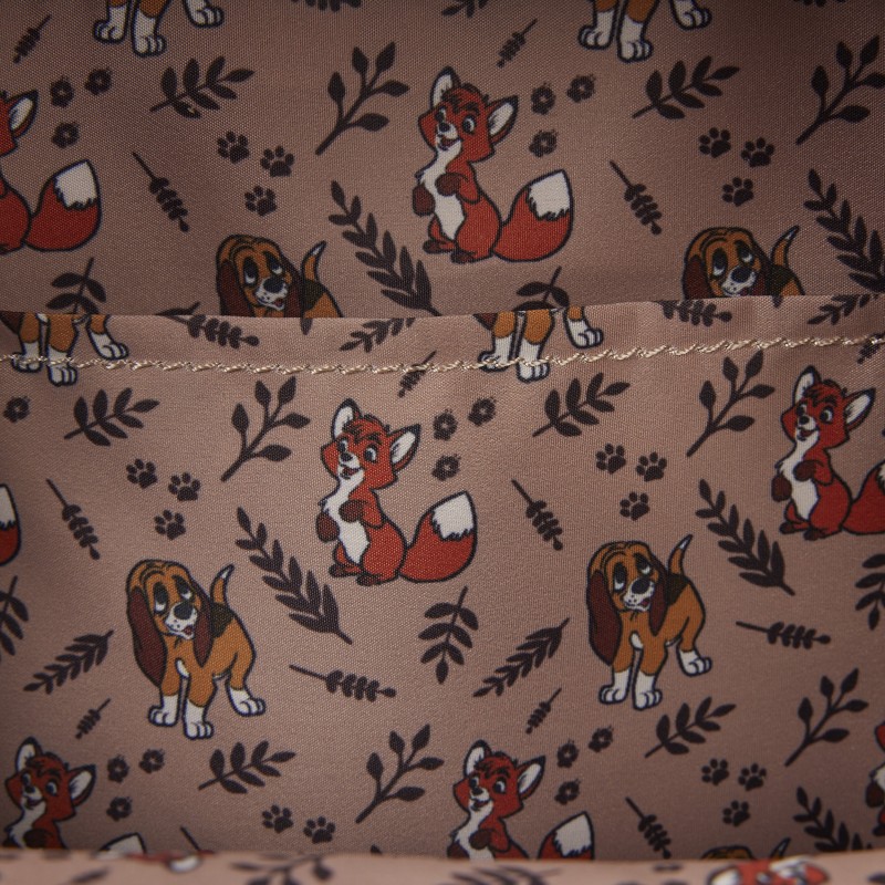 Disney  Loungefly Mini Sac A Dos The Fox And The Hound Rox Et Rouky